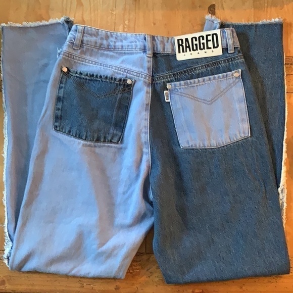 𝅺THE Ragged Priest Mom Jeans In Quarter Panel Denim Mix Mom Jeans 28 2-4 S - Picture 8 of 11